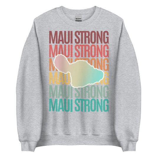 Rainbow | Maui Strong Crewneck
